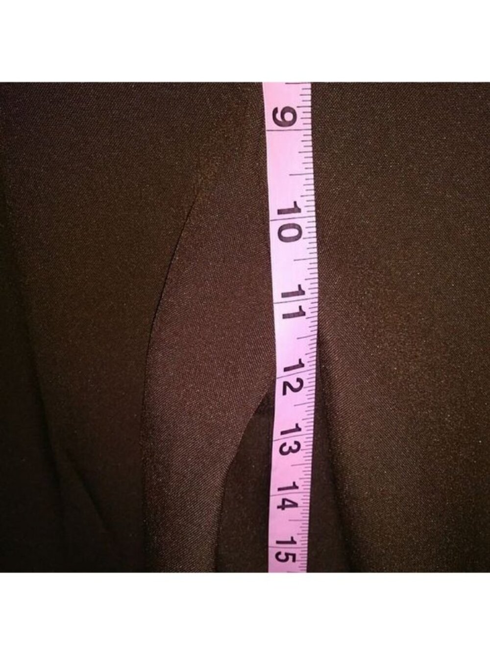 White Stag Brown Straight Leg Dress Pants Size 12 Lagenlook Preppy - Picture 7 of 13